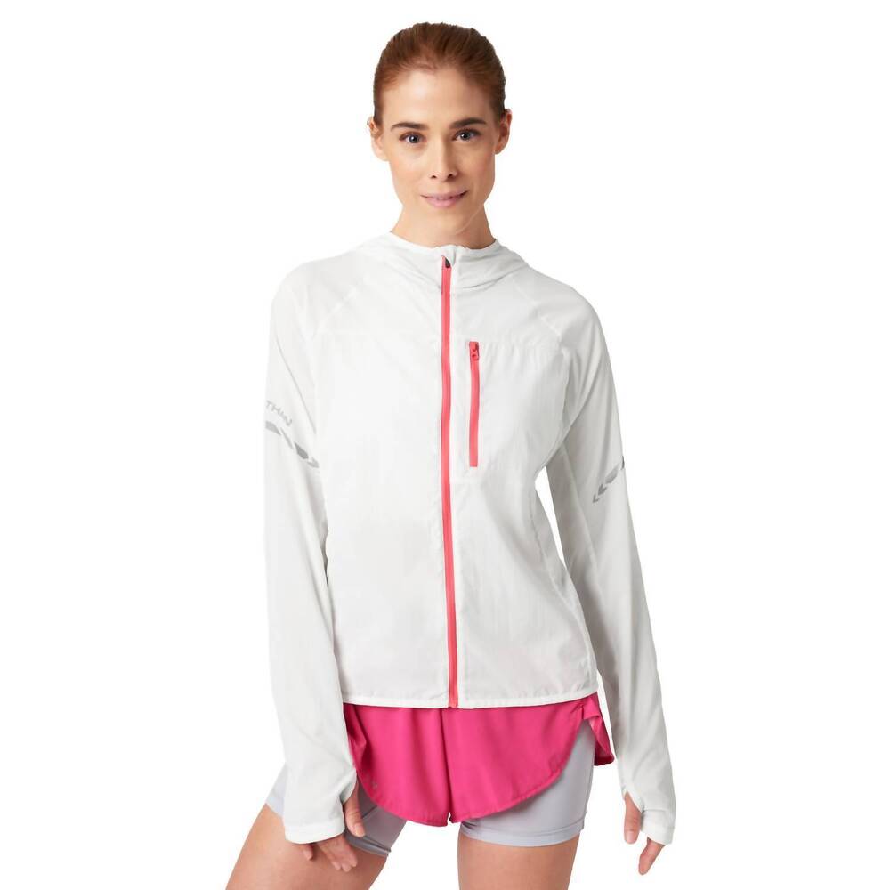 NEW NATHAN SPORTS stealth jacket 2.0 in white
